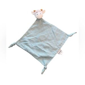 NATTOU Plush Muslin LUNA GIRAFFE Security Blanket Lovey Pacifier Holder